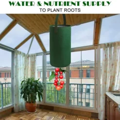 Filthängande Tomatväska Uppochnervänd Tomatplanter Multifunktionella Jordgubb Grönsaksblomma Växtväskor