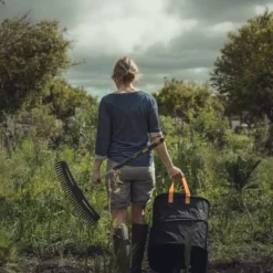 Fiskars Ergo Pop Up Trädgårdssäck 175L