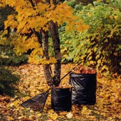 Fiskars Trädgårdsväska Pop Up Solid 172l Svart