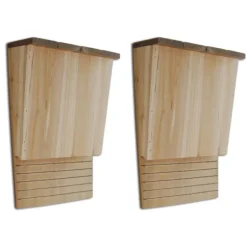 Fladdermusholk, 22 x 12 x 34 cm, 2-Pack