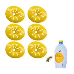 Fälla för asiatisk geting, mikrogeting, getingfälla, binärfälla, plastinsektsfälla, getingfälla, 6 stycken