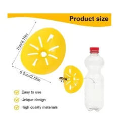 Fälla för asiatisk geting, mikrogeting, getingfälla, binärfälla, plastinsektsfälla, getingfälla, 6 stycken