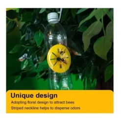 Fälla för asiatisk geting, mikrogeting, getingfälla, binärfälla, plastinsektsfälla, getingfälla, 6 stycken