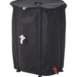 Fällbar vattentank - Daniel James - 500 liter - Kran - Lock - Vattenslanganslutning