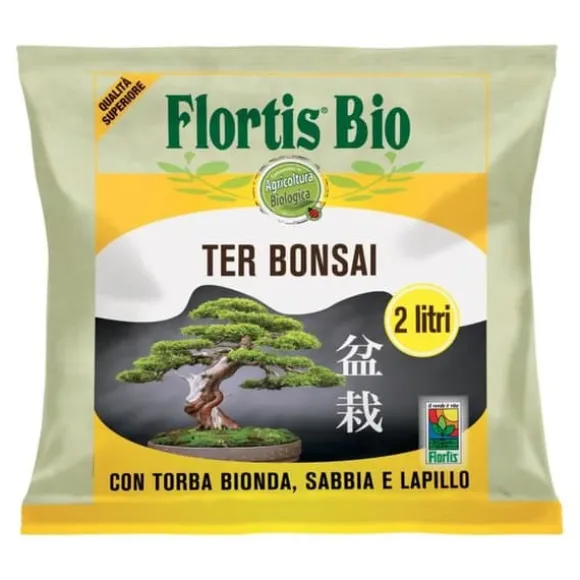FLORTIS JORD FÖR BONSAI 2L KUNSKAPER VÅRDA VÄXTER INOM- OCH UTOMHUS