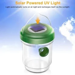 Flug-, geting- och myggfälla; Bug Catcher, Hornets - Soldriven med LED-ljus