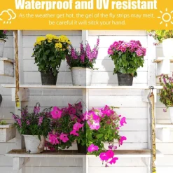 Flugfälla flugfångare flugpapper rulle 8-pack