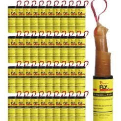 Flugfälla Paper Flugdödare inifrån och ut Använd flugor, myggor och andra flygande insekter(40 [383]