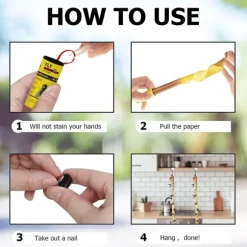 Flugfångare / Flugpapper Rulle, 16-pack