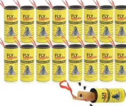 Flugfångare, flugpappersrullar, flugfångarband, självhäftande flugarulle, ormform för husfällan[J381]