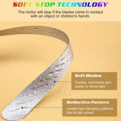 Flugfångare, 2-pack automatisk flugfångare, mot flugor och annat, för bordet, uteplatsen och restaurangen