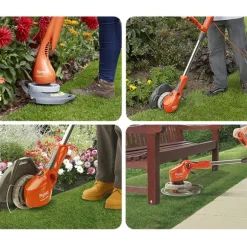 FLY021 Trimmerspole och Linbyte för Flymo