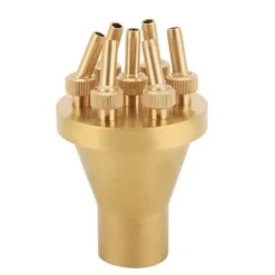 FNPT 1" DN25 2-skiktad rak fontänmunstycke för trädgårdsdamm