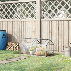 Folieväxthus PVC 120x60x60 cm, transparent – tomathus & drivbänk