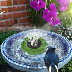 Fontän - Solcellsfontän / Vattenfontän Solcell - 28 cm