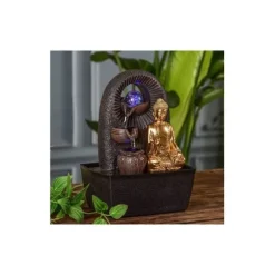 Fontän Buddha Bhava - L 15 x B 20 x H 25 cm - LED