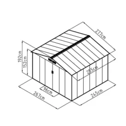 Fornorth förråd, 7.06m2