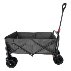 Fornorth Trädgårdsvagn 115x61x105cm 100kg, svart