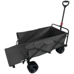 Fornorth Trädgårdsvagn 115x61x105cm 100kg, svart