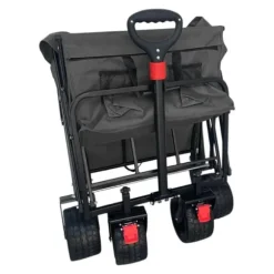 Fornorth Trädgårdsvagn 115x61x105cm 100kg, svart