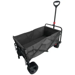 Fornorth Trädgårdsvagn 115x61x105cm 100kg, svart