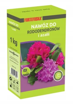 FORTEFOSKA RHODODENDRONGÖDSEL 1 KG GRANULAT MYCKET EFFEKTIVT