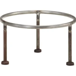 Färgglad eldstad Ø 40 cm järn