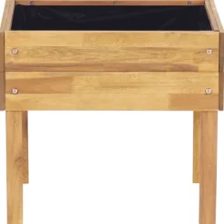 Förhöjd odlingslåda 50x40x45 cm massivt akaciaträ