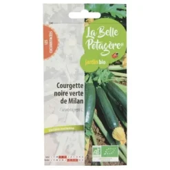 Frön för sådd - Grön svart zucchini från Milano - 1,6 g