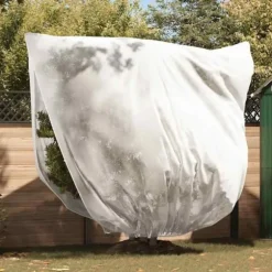 Frostskyddsfodral för växter - vidaXL - Paket med 3 - Vit - 2,5x3,14 m - Non-woven tyg
