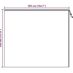 Frostskyddsöverdrag för växter - vidaXL - 3-pack - Grön - 3,5 x 3,93 m - Non-woven tyg