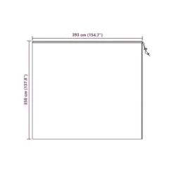 Frostskyddsöverdrag för växter - vidaXL - 3-pack - Grön - 3,5 x 3,93 m - Non-woven tyg