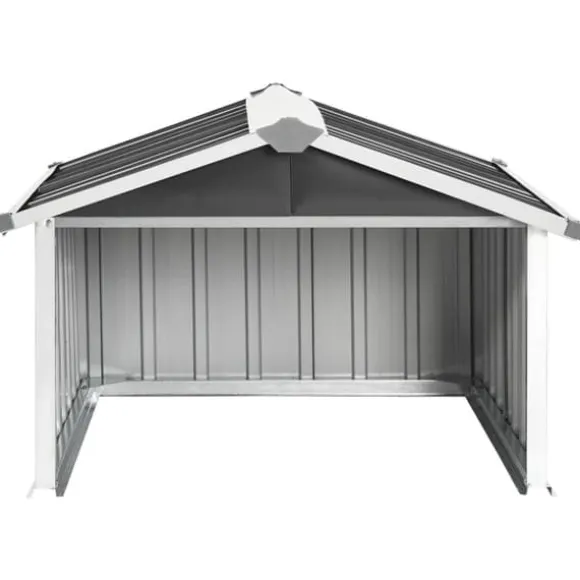 Förråd & Redskapsbodar - Living Skjul för robotgräsklippare 92x97x63 cm galvaniserat stål