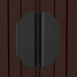 Förråd & Redskapsbodar - Living Trädgårdsskjul mörkbrun 192x274x223 cm galvaniserat stål