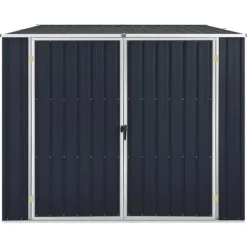 Förråd & Redskapsbodar - Living Trädgårdsskjul antracit 195x198x159 cm galvaniserat stål