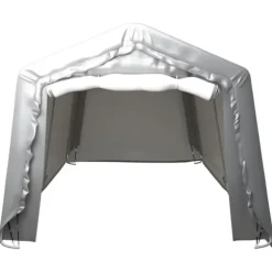 Förråd & Redskapsbodar - Living Förvaringstält 300x750 cm stål grå