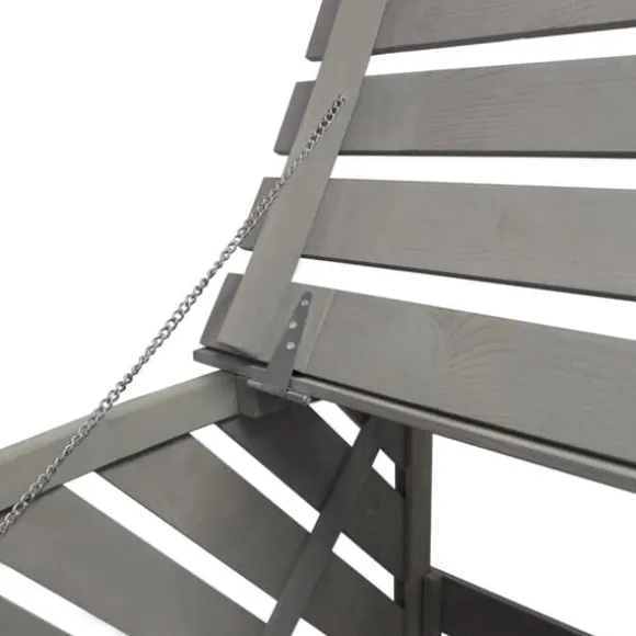 Förråd för 2 x 240 Liter Soptunnor med Lock Gråmålat Granträ Förvaringsbod Bod Skjul Trädgård Trädgårdskjul Utomhus Förvaring Låsbar + Monteringskit | CDON