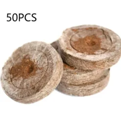 Fröstartare Jordpluggar Växtfiber Plantskola Block Torv Jordpellets