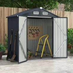 Förvarcmgsbod, 25×20×16 cm, Mörkgrå