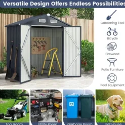 Förvarcmgsbod, 25×20×16 cm, Mörkgrå