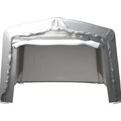 Förvaringstält 370x370 cm stål grå