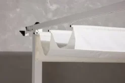 FURNLUX PERGOLA FÖR UTOMHUSBRUK LAZIO VIT 295CM