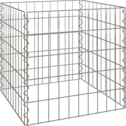 Fyrkantig Komposter 50 x 50 x 50 cm Järn