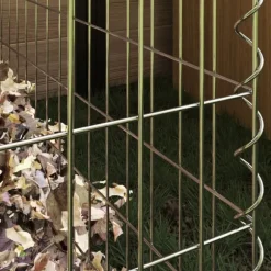 Fyrkantig Komposter 50 x 50 x 50 cm Järn