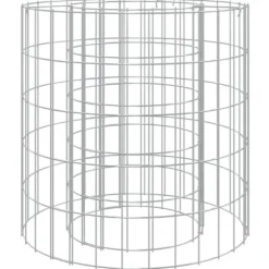 Gabion för eldstad Ø 50 cm galvaniserat järn
