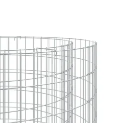 Gabion för eldstad Ø 100 cm galvaniserat järn