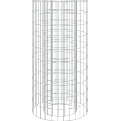 Gabion för eldstad Ø 50 cm galvaniserat järn