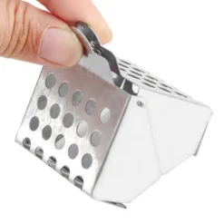 galvaniserad järn bidrottning fångstklämma drottningburklämma bifångstverktyg för biodlare biodlingsverktyg