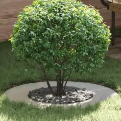 Galvaniserad Metallkruka - Modern Inredning för Växter | Färg: Silver | Storlek: Diameter 70 cm