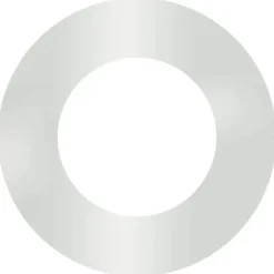 Galvaniserad Metallkruka - Modern Inredning för Växter | Färg: Silver | Storlek: Diameter 70 cm